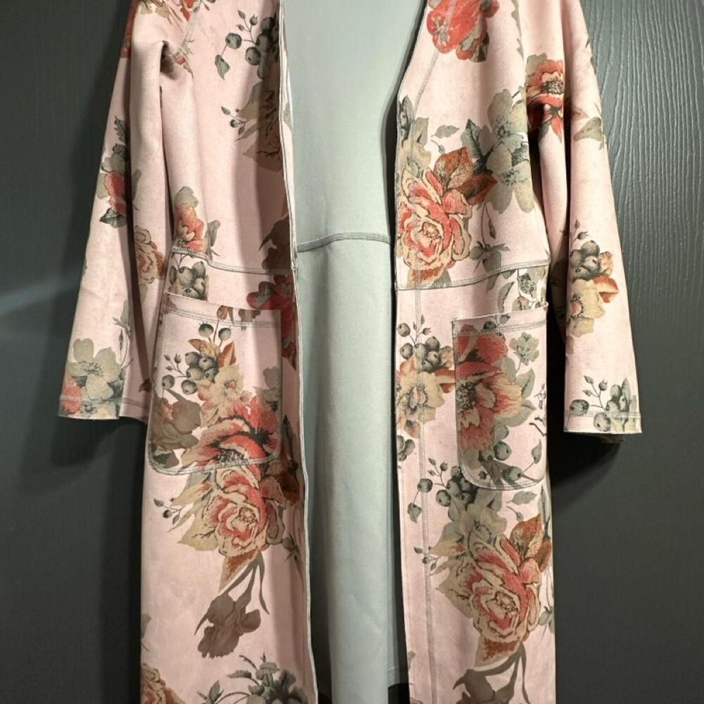 Joan-vass Women's Pink Cardigan